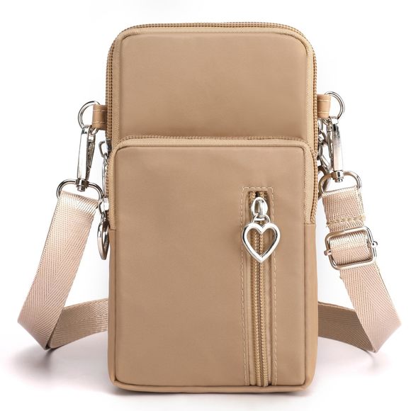 Crossbody Wallet Phone Bag, Nylon Small Crossbody Shoulder Bag Arm ^-^ - Picture 1 of 6